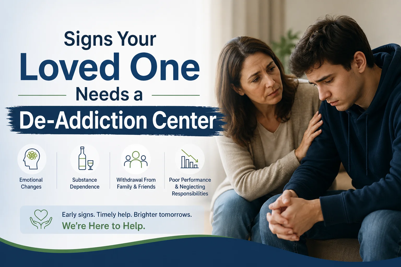Signs Your Loved One Needs a De-Addiction Center